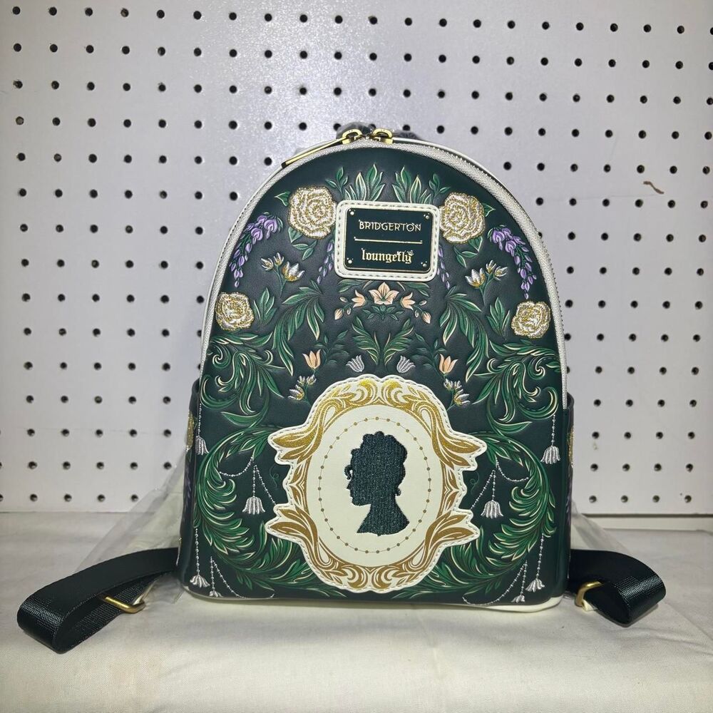 Loungefly Women's Green and Black Bag